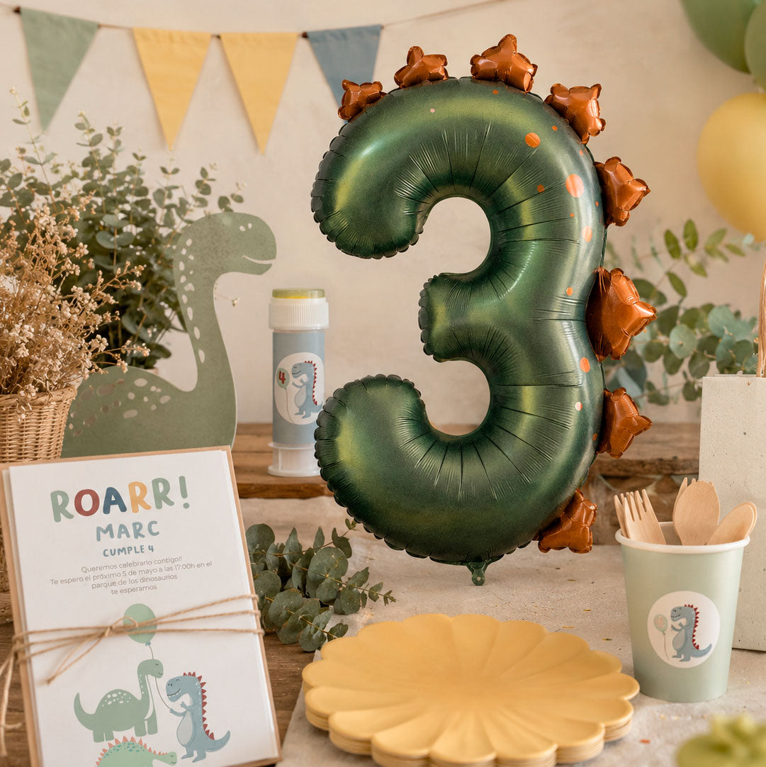 pack cumpleaños fiesta roarr / dinosaurios party