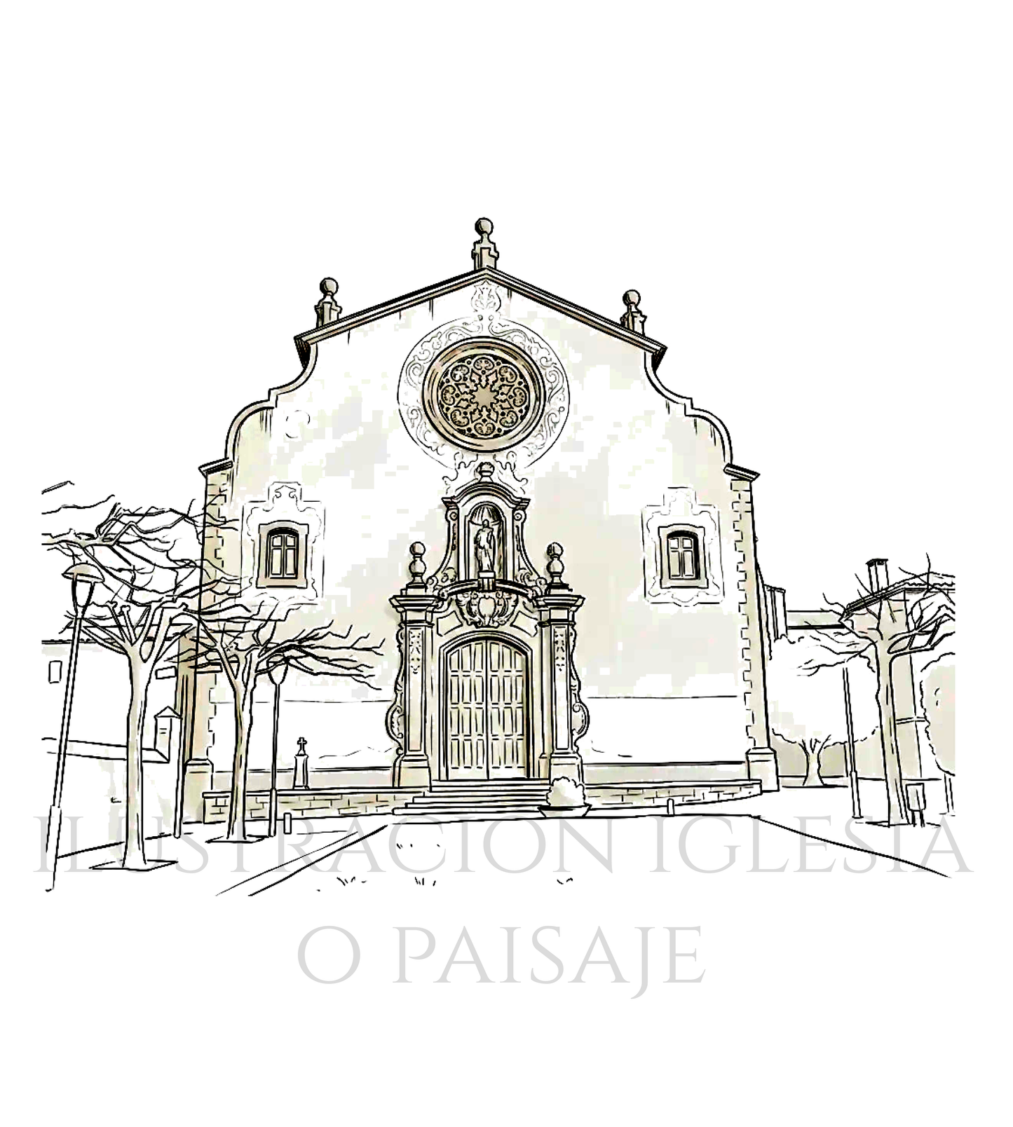 ilustración de la colección trazos