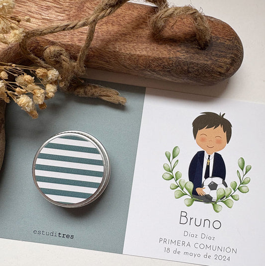 Detalle Bautizo Bálsamo labial colección niño de comunión