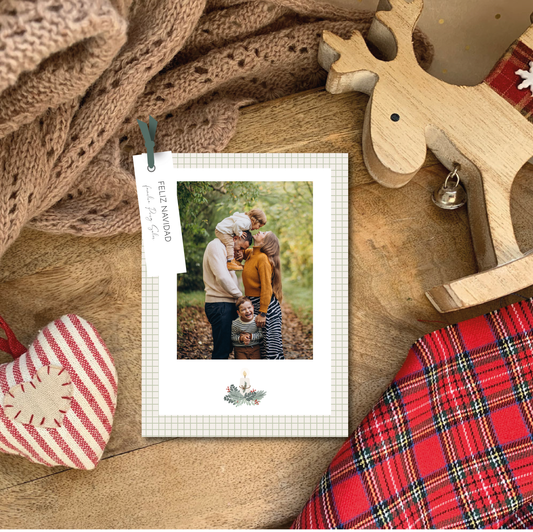pack felicitación navidad vela (8 unidades)