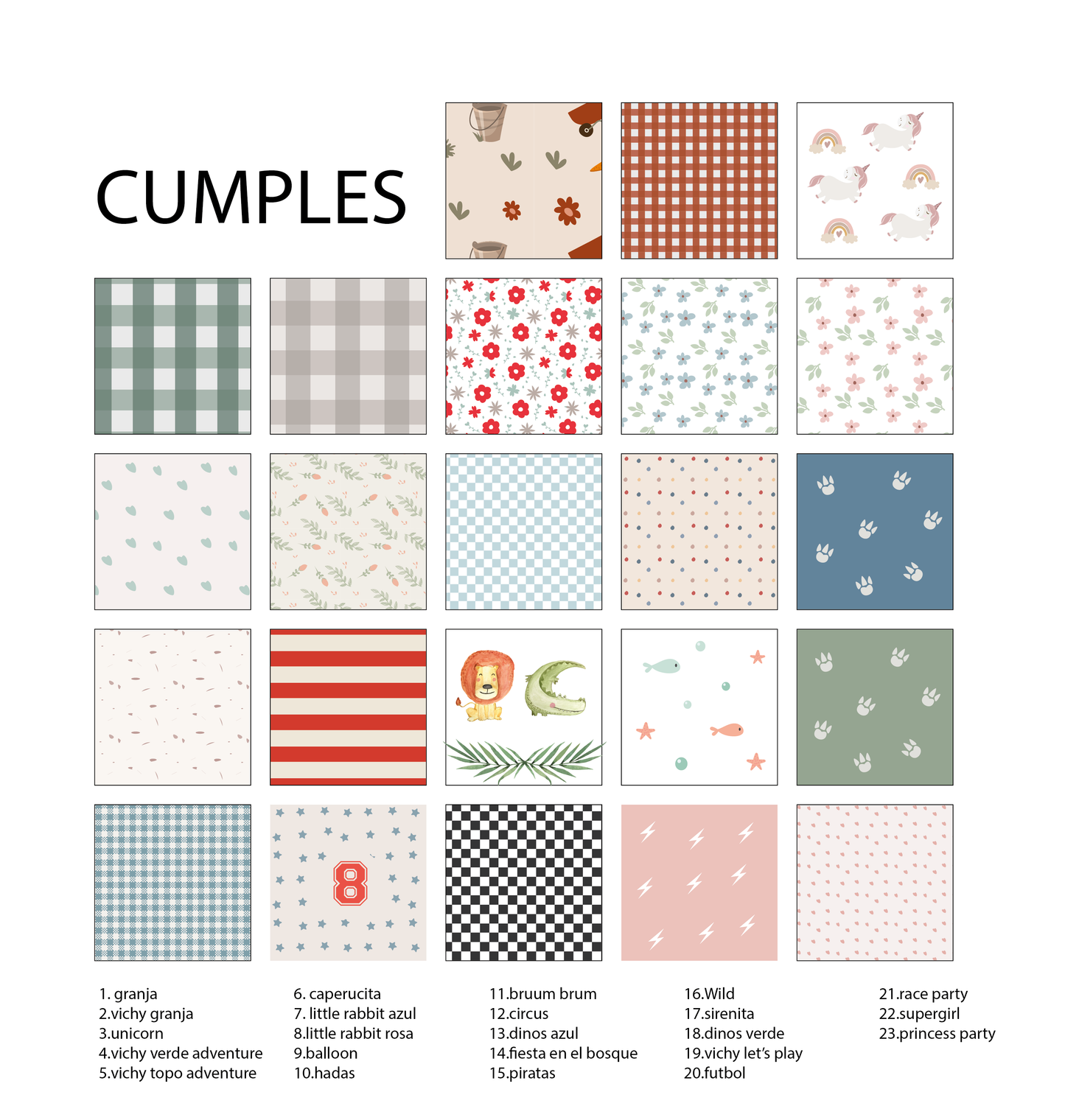 Coronas cumpleaños