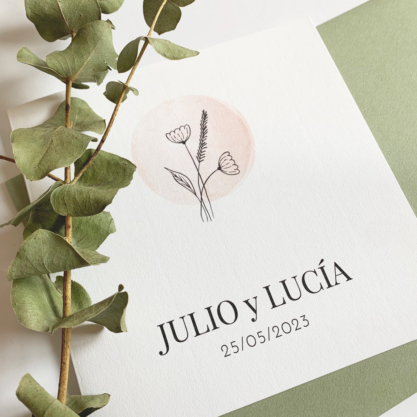Invitación boda colección Tokyo