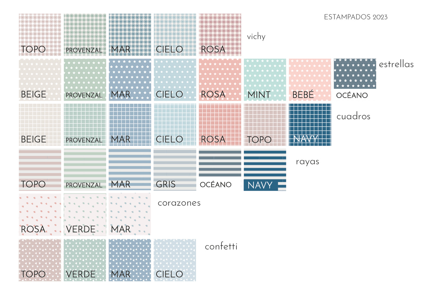 Recordatorio comunión tarro dulce"estampados geométricos"