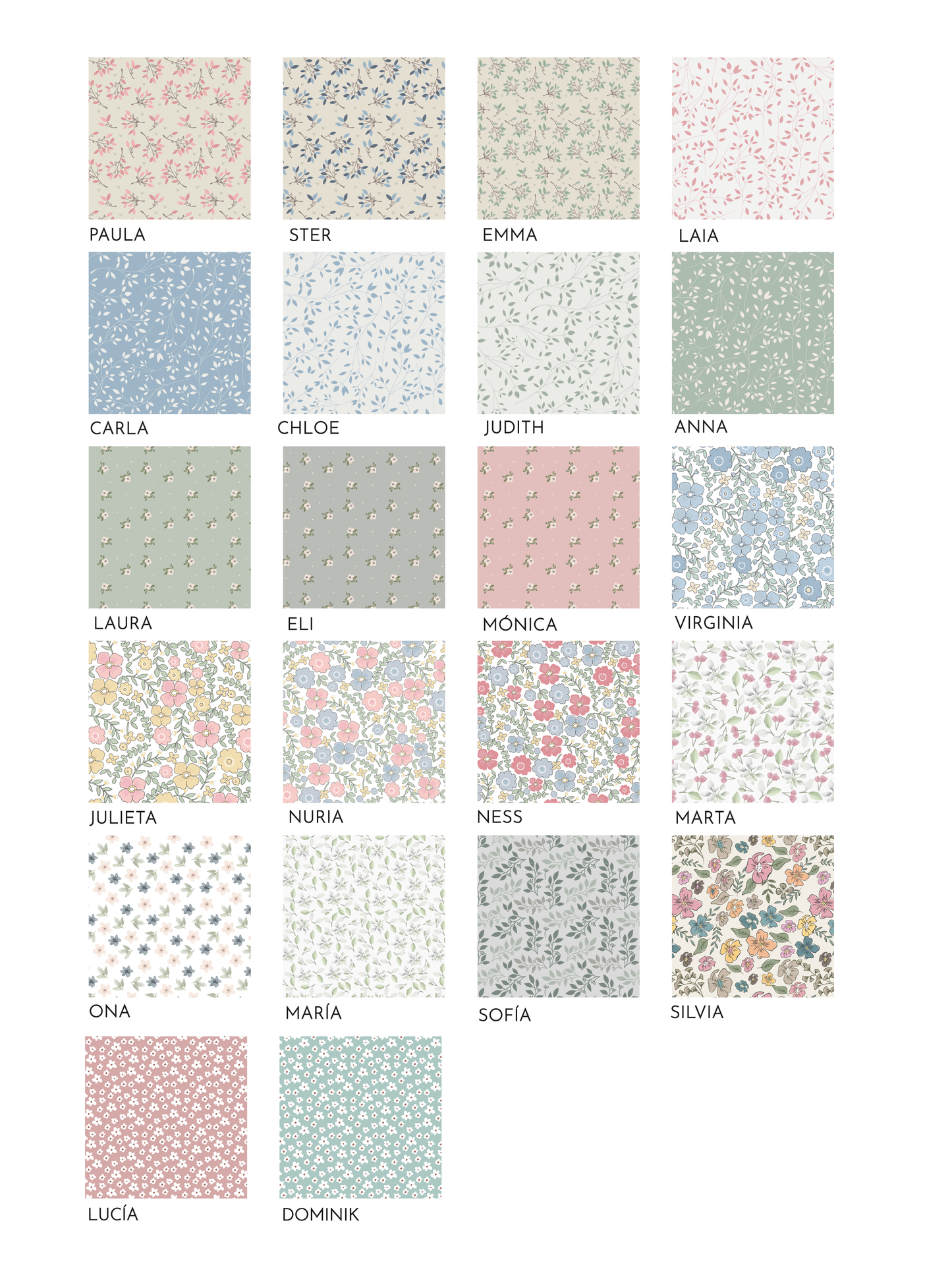 Vela de soja bautizo - CON AROMA - inicial estampados florales