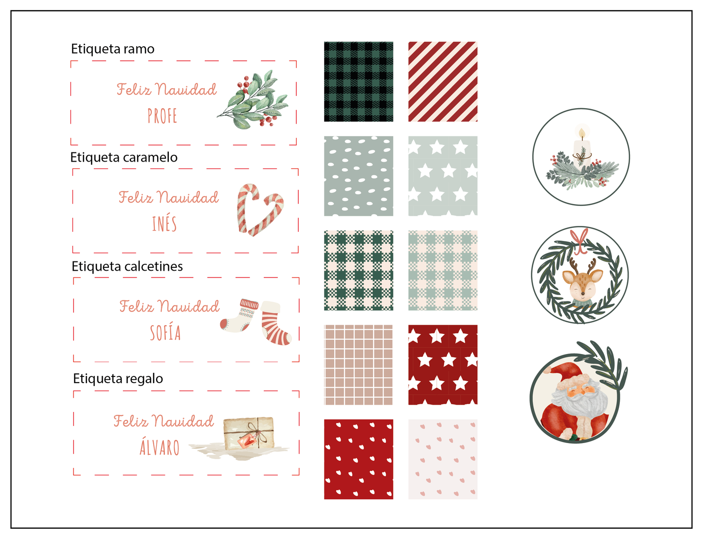 Tarro chuches navidad