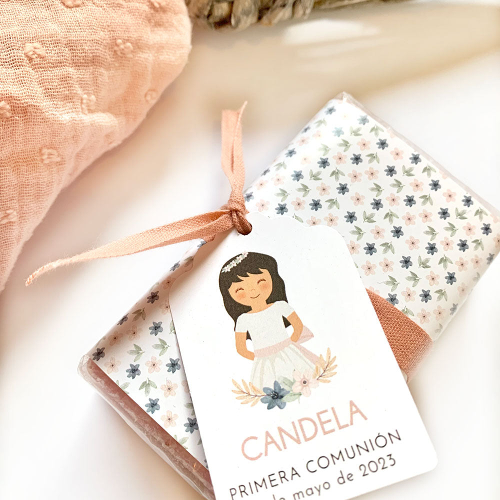 detalle comunión jabón de marsella niña de comunión