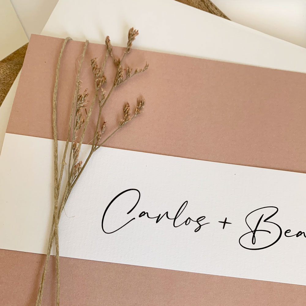invitación boda colección Munich
