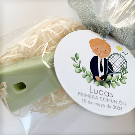 jabón letra Primera Comunión colección niño de comunión