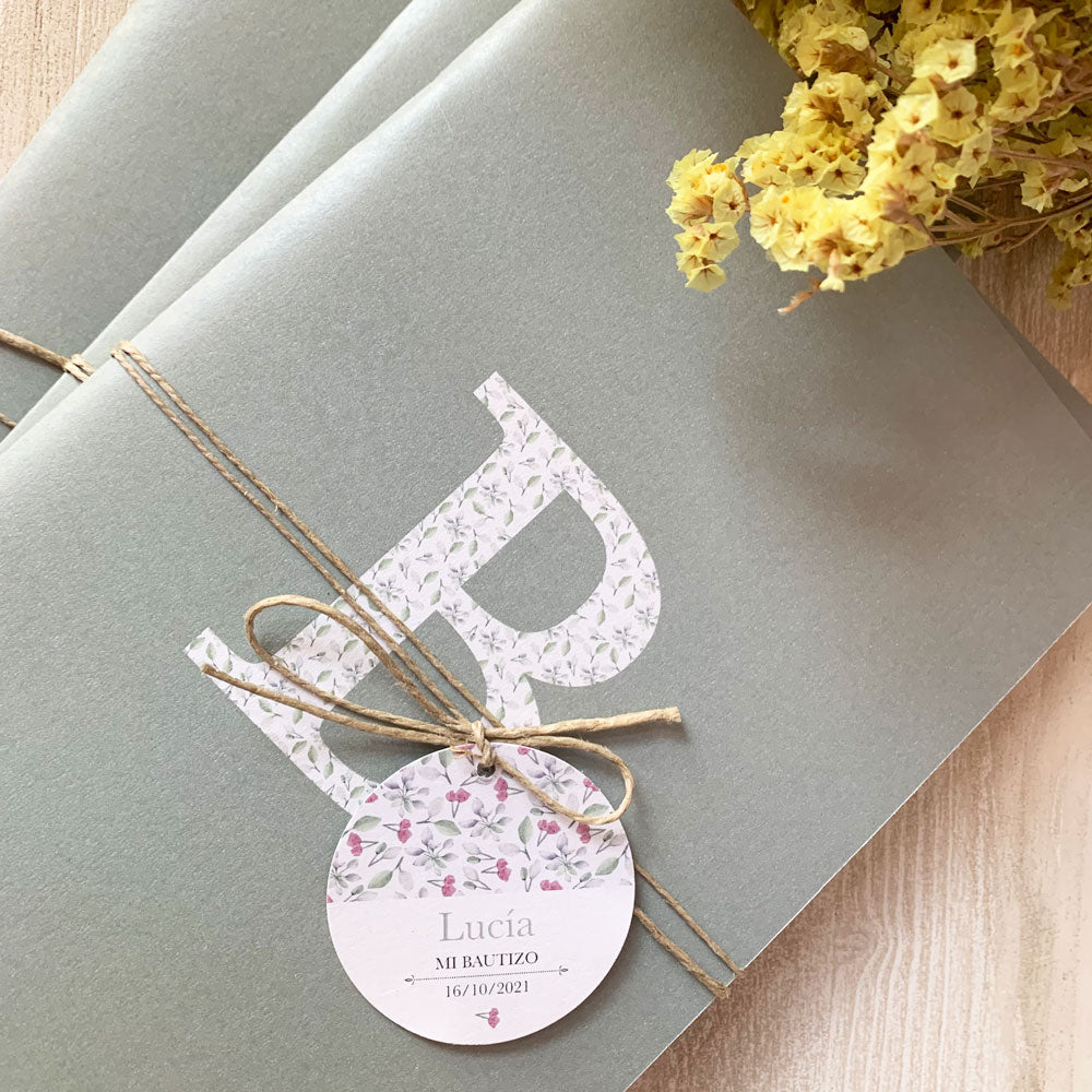 Libretas A5 bautizo colección primavera
