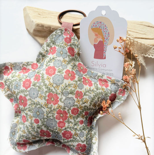 Llavero estrella colección virgencitas
