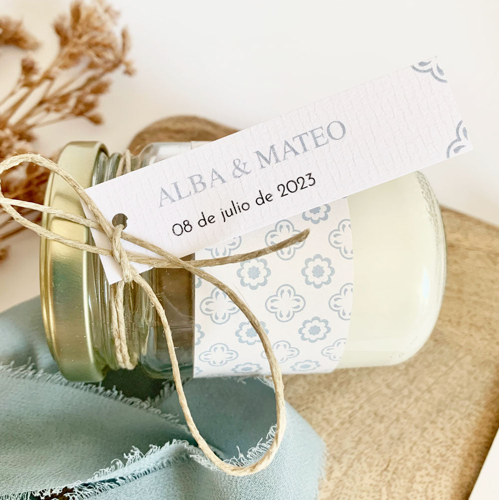 Velas de soja con aroma - DETALLE BODAS