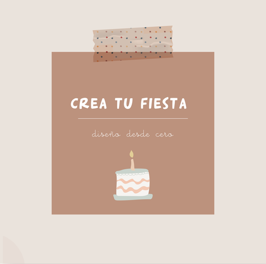 crea tu fiesta - pack cumpleaños