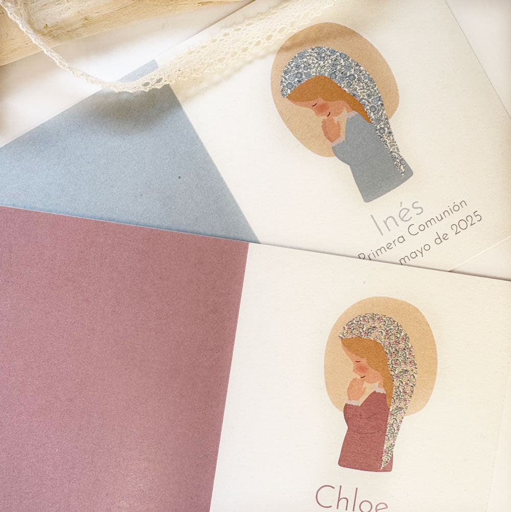 Llaveros de madera colección virgencitas