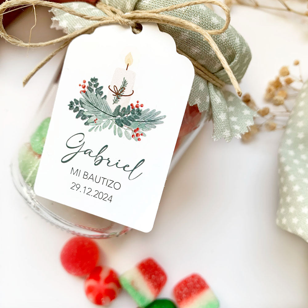 tarro dulce bautizo colección navidad