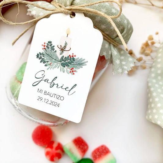 tarro dulce bautizo colección navidad