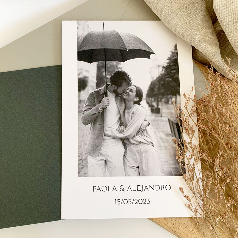 Invitación boda colección Toscana