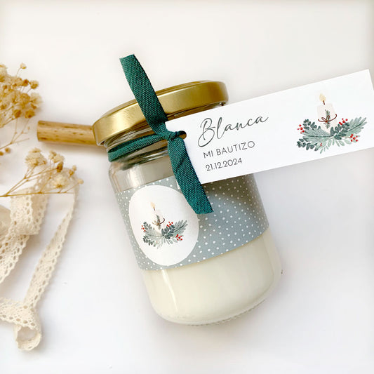 Vela bautizo colección navidad