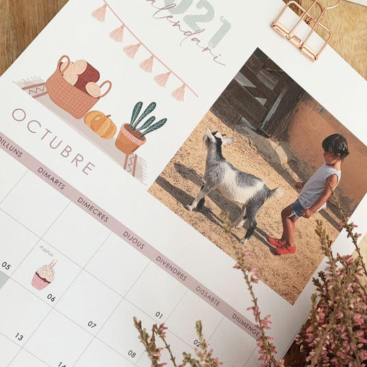 calendarios personalizados navidad