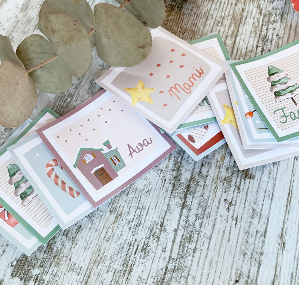 adhesivos personalizados navidad
