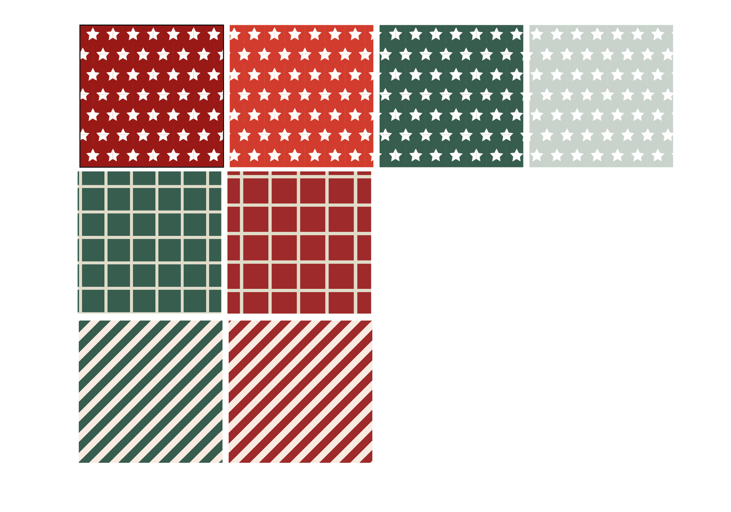 pack de dos servilletas navidad personalizadas