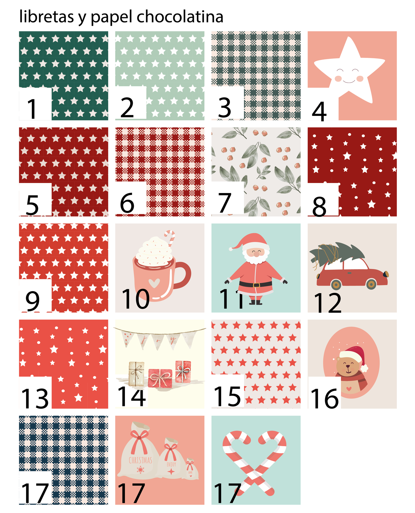 Mini Pack Navidad infantil