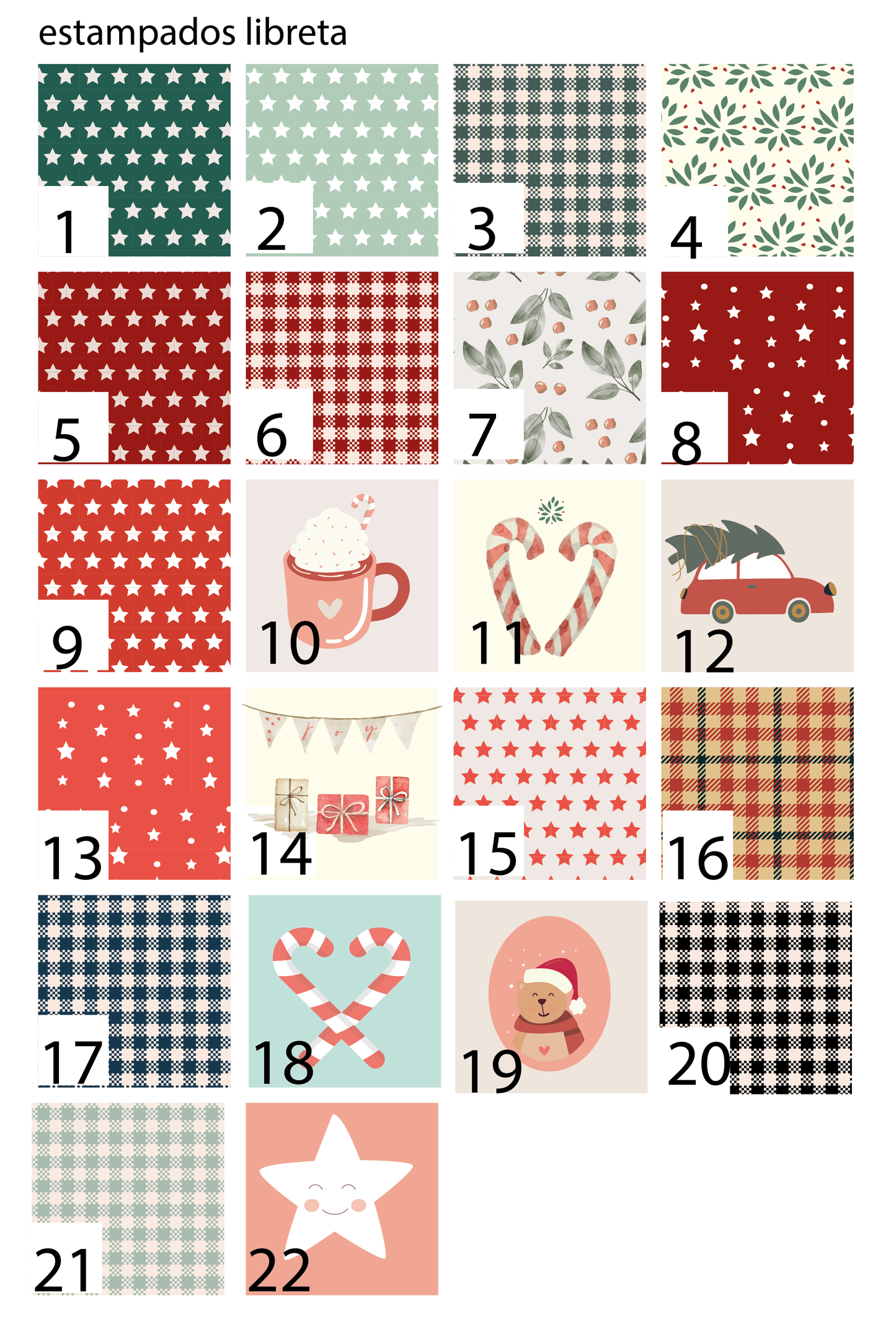 Libretas navideñas