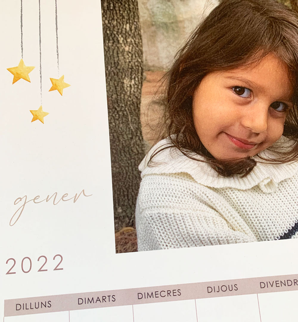 calendarios personalizados navidad