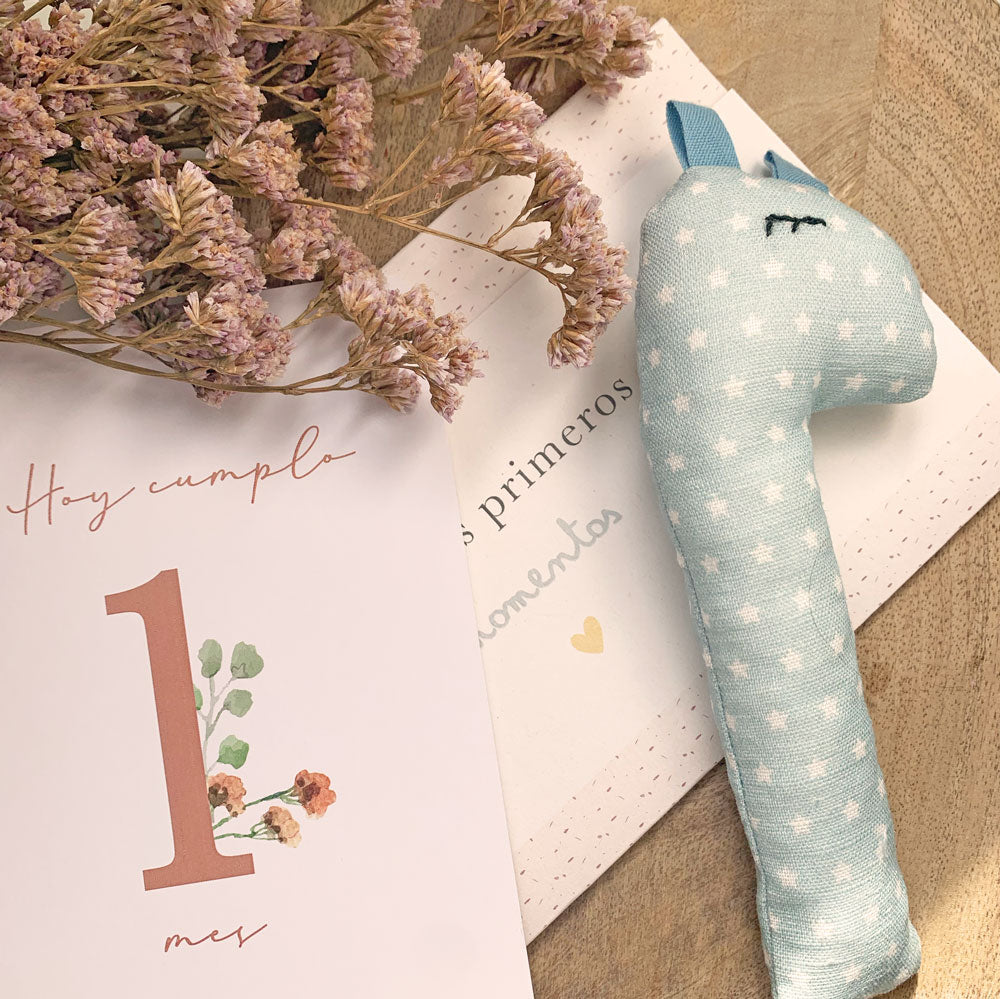 Baby cards diseños florales