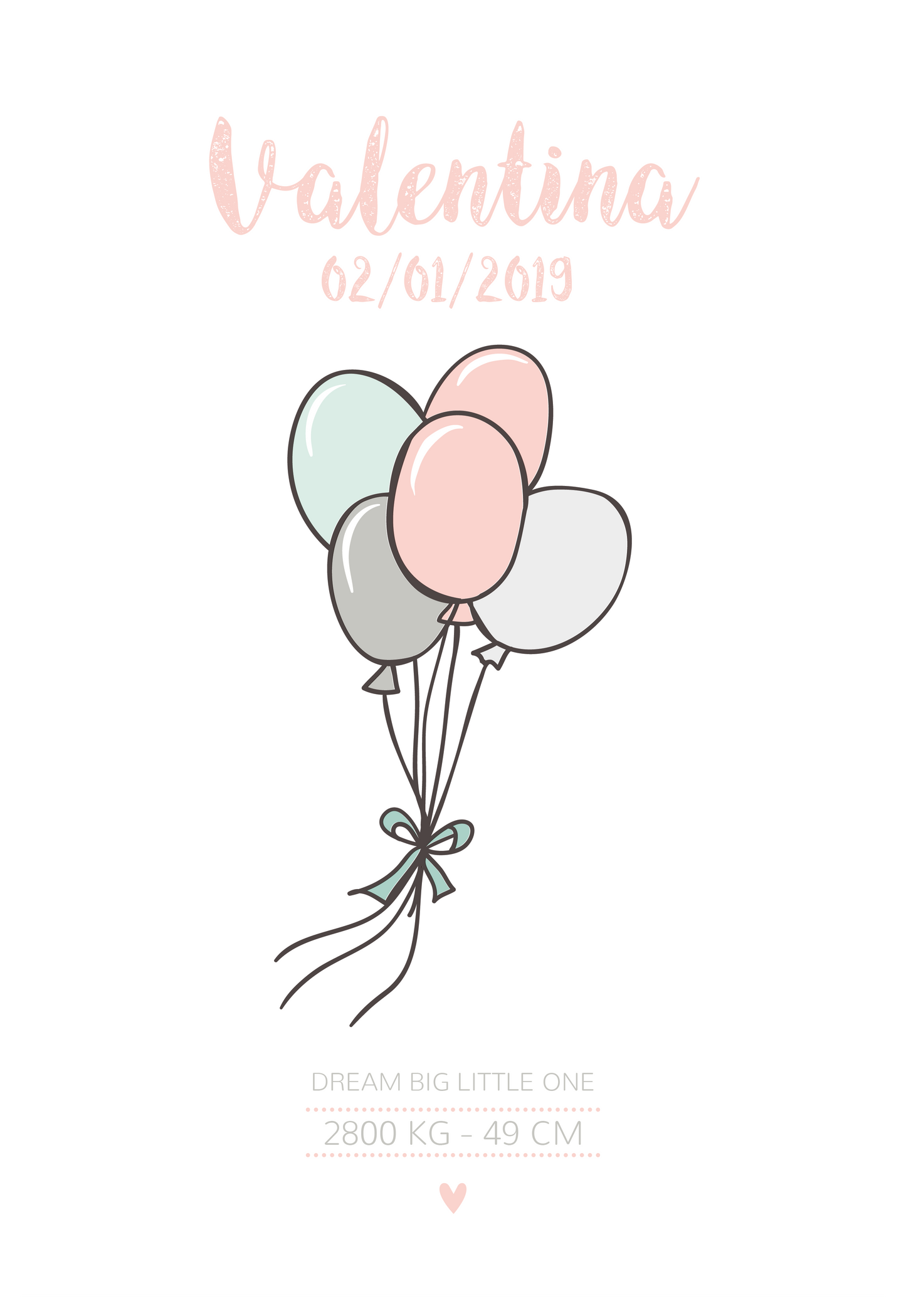Lámina "globos"