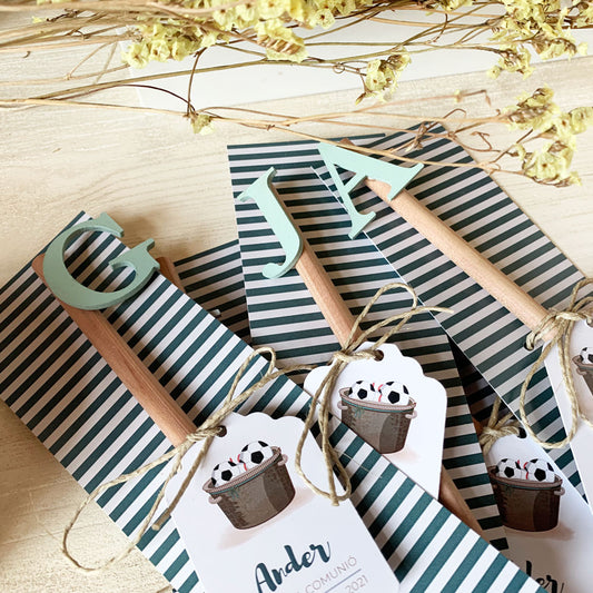 lápiz madera colección balls