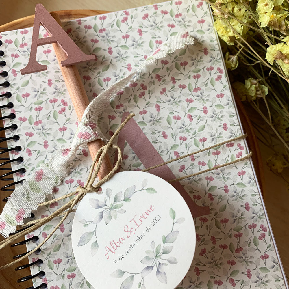 Pack libreta y lápiz comunión colección primavera