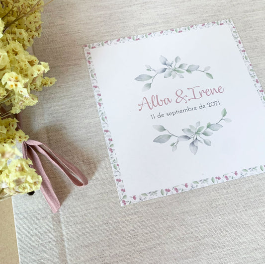 Álbum de firmas / fotos colección primavera