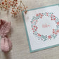 Álbum de firmas / fotos colección rosco floral