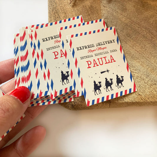 pack etiquetas especiales reyes magos