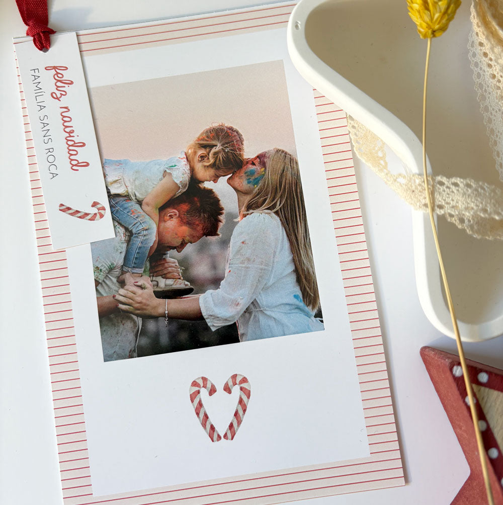 pack felicitación de navidad doble