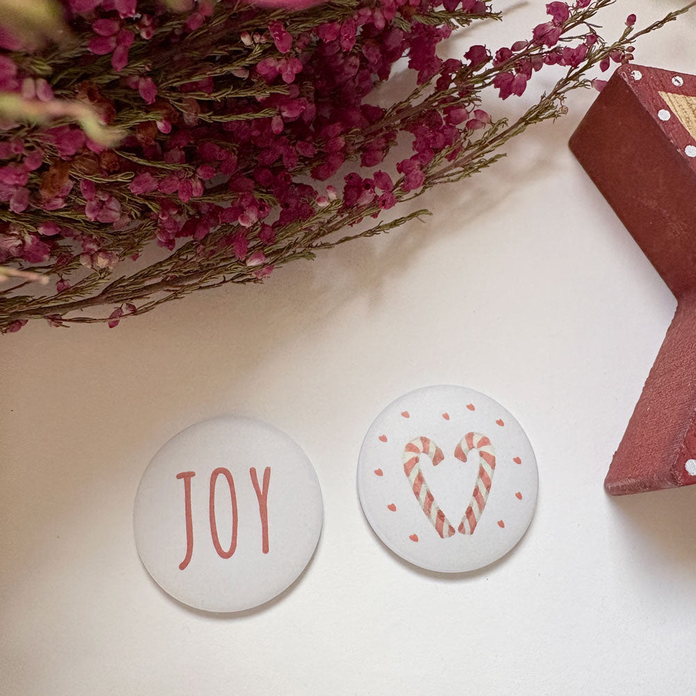 Detalle mini imanes colección navidad