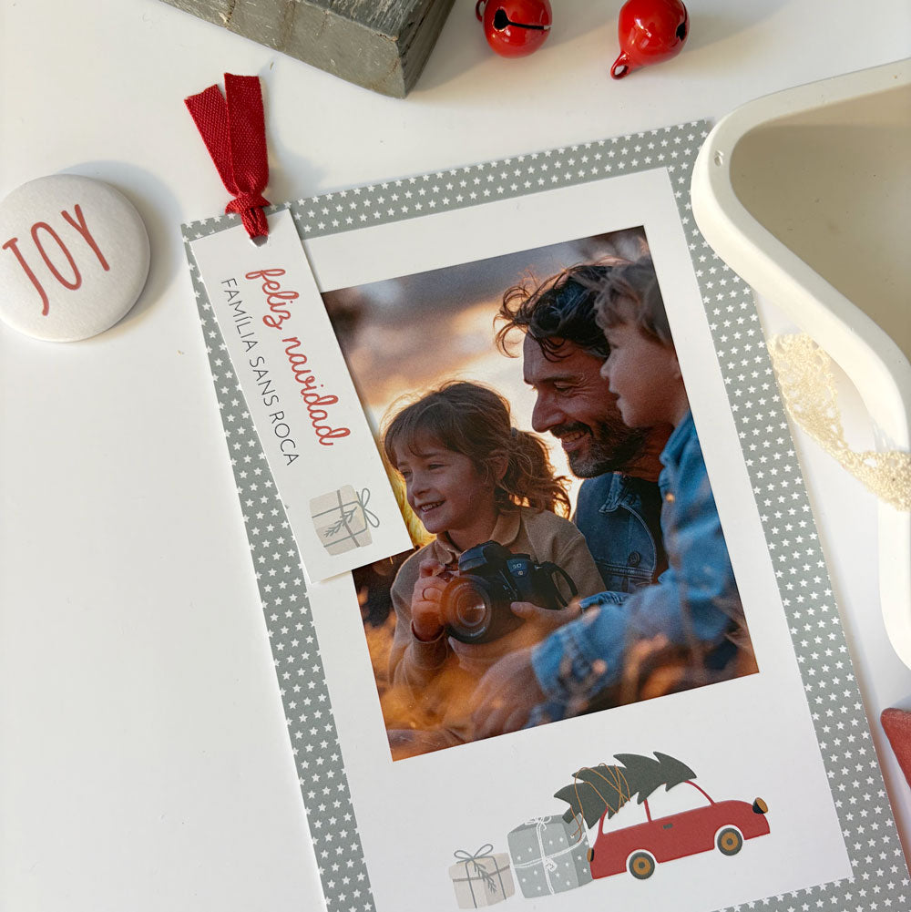 pack felicitación de navidad doble