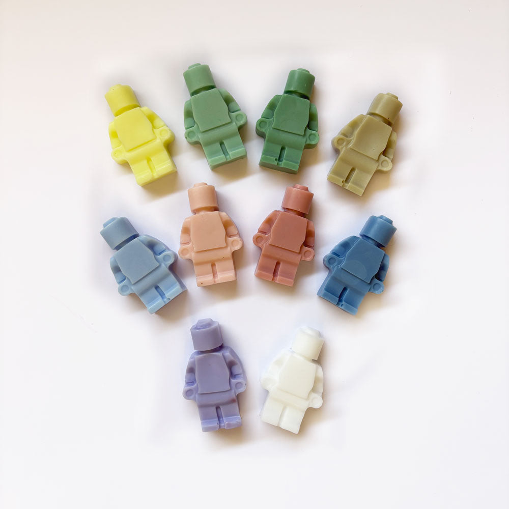 Jabón lego colección Bautizo inicial estampados geométricos