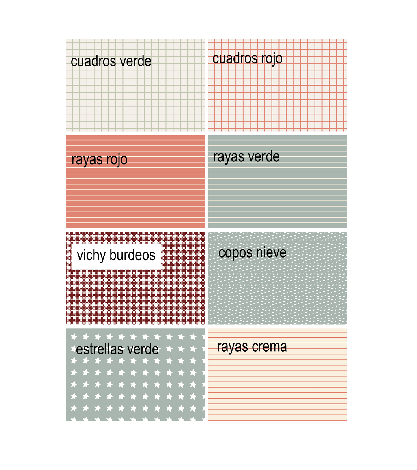 pack felicitación de navidad doble