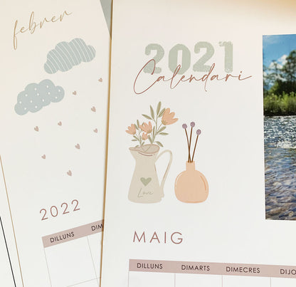 calendarios personalizados navidad