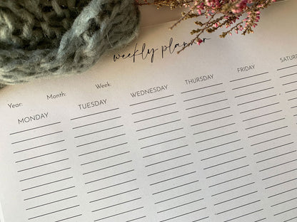 planners semanales