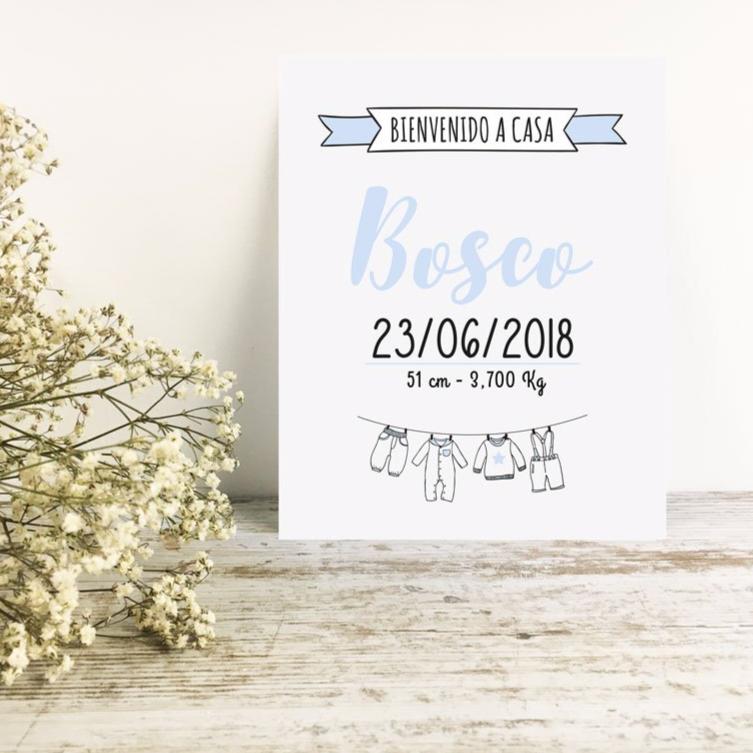 Lámina ropa tendida – estuditres