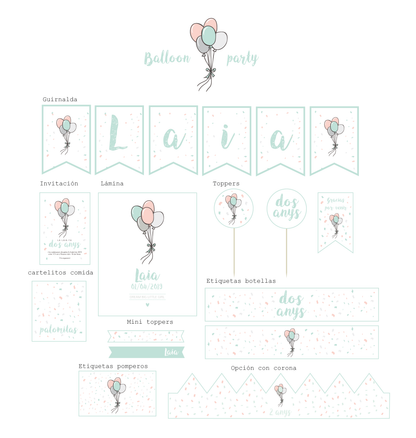 Pack Fiesta globos
